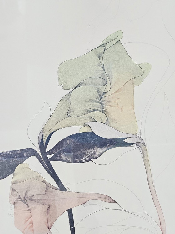 Bruno Bruni, Melancholies, 1984, Lithographie, Gerahmt – Lithographien & Drucke (photo 12 of 17)