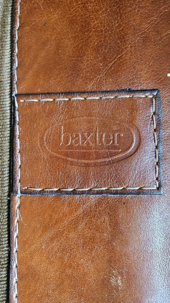 Image 1 of Baxter Arcon Sofa von Marco Milisich | Cognacfarbenes Leder, Italien