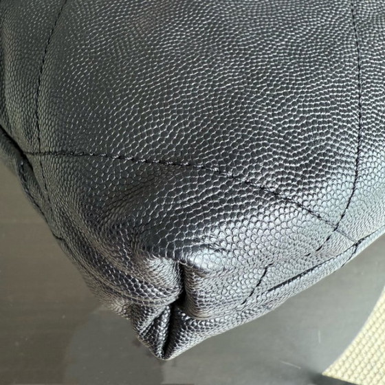 Image 1 of Chanel C22 Mini 22 Bag - Caviar Quilted Calfskin Crossbody Bag Gold Hardware Microchip