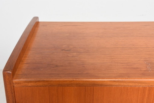 Scandinavian cabinet in teak and beech - 60s