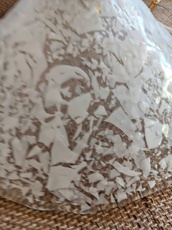 Image 1 of Lustre MURANO à hauteur réglable / Effet glace lumineux Sylcom Nouveau