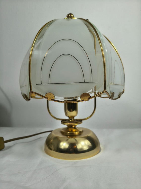 Image 1 of Tafellamp Hollywood Regency Stijl