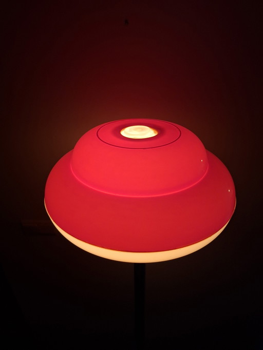 Zeldzame vintagr space age staande lamp