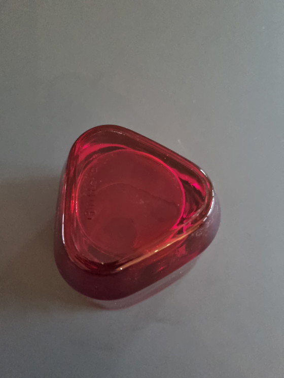 Image 1 of Iittala Tris Porte-bougies à cire votive rouge
