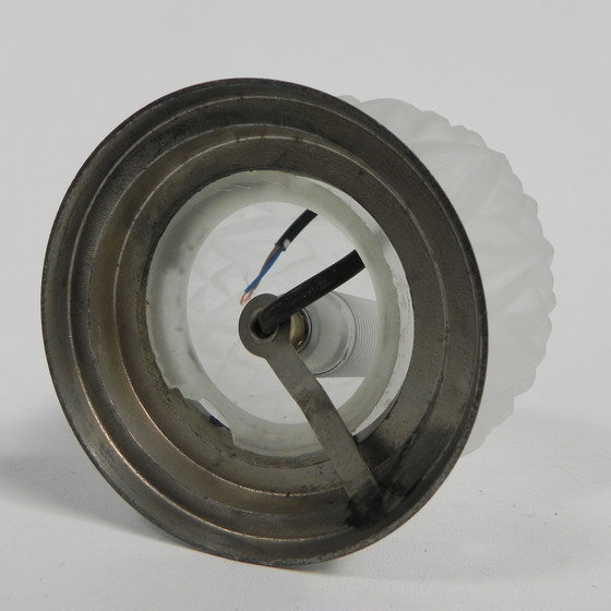 Image 1 of Plafonnier Art Déco avec abat-jour en verre dépoli, années 1930