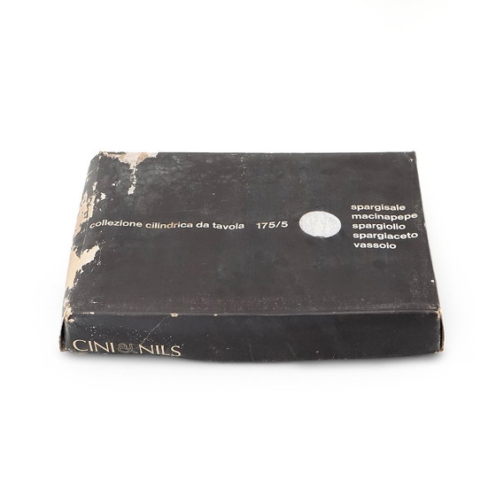 Image 1 of Zylindrisches Salz-, Pfeffer-, Öl- und Essig-Set von Studio OPI für Cini und Nils, 1970er Jahre