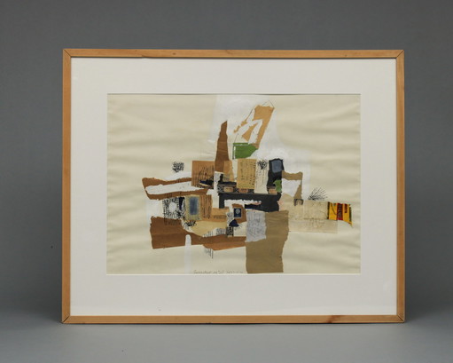 Ernst Vijlbrief (1934-2010) - Special Delivery, 1958 - collage / mixed media -