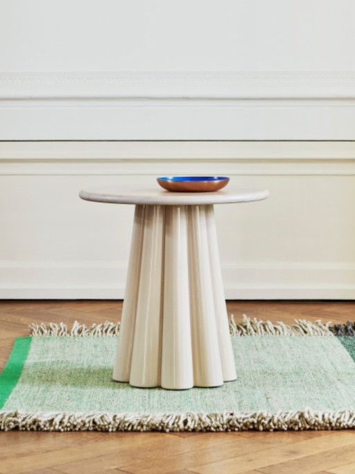 favius BROMO side table silk beige
