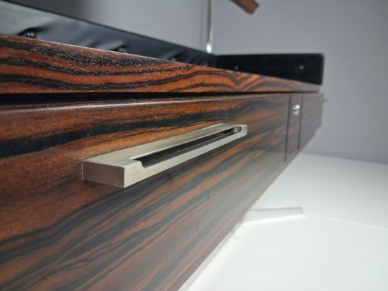 Image 1 of Vintage Franse Kaptafel met Spiegel, Jaren 70