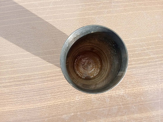 Image 1 of Verzilverde trommel – Gegraveerd met “170th RI”