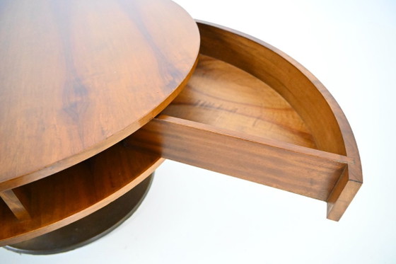 Table basse italienne, années 1970 – Tables basses, Métal, Bois (photo 7 of 10)