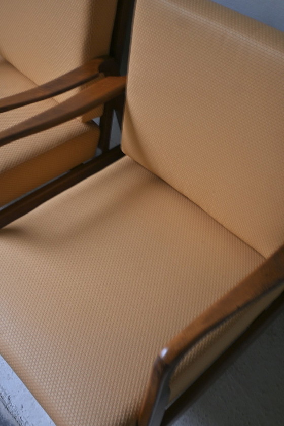 Image 1 of Set van twee vintage Scandinavische fauteuils