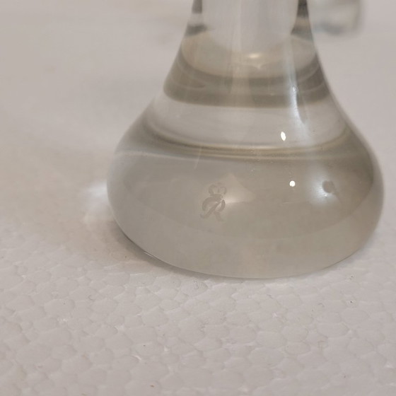 Image 1 of Coppia di portacandele “Tulip”, in vetro soffiato, Bjönn Wiinblad per Rosenthal, anni 2000 – Germania