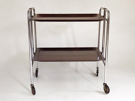Image 1 of serving trolley tea cart trolley