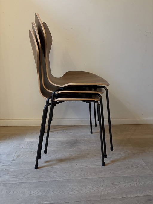 Gran Premio - Juego de 3 sillas - Arne Jacobsen - Fritz Hansen