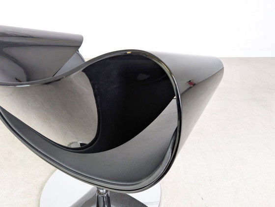 Image 1 of ZÜCO Perillo chair Martin Ballendat black lounge chair leather