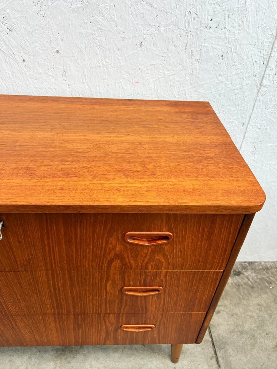 Image 1 of Cassettiera vintage, Svezia anni '60, SMI (Svensk Möbelindustri), Teak