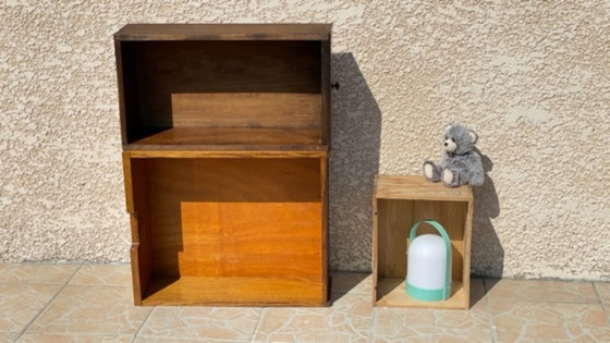 Scaffale Vintage con Cassetti in Rovere Massiccio – Credenze, Wood (photo 10 of 30)
