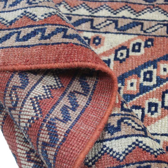 Image 1 of Tapis persan noué à la main Lori 362x80