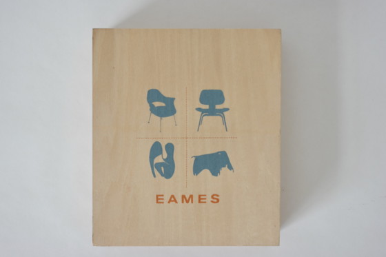 Image 1 of Vitra, Eames Rubber Stamp Set in Original Wooden Box