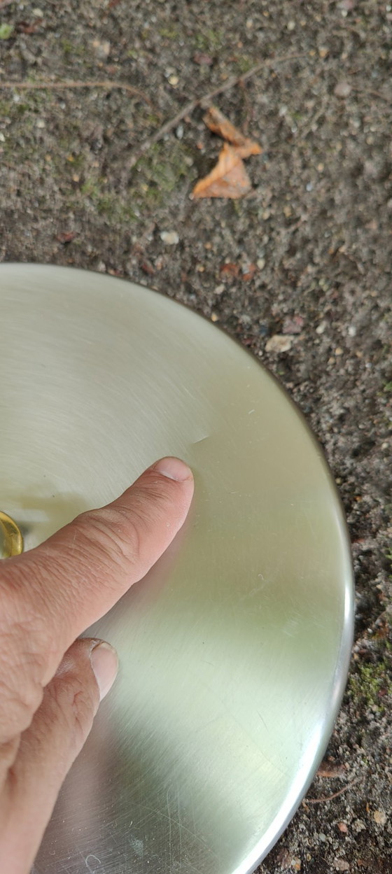 Image 1 of Tweekleurige verstelbare vloerlamp van Holtkoetter uit de jaren 80