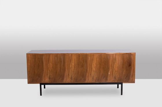 Image 1 of Bernard Marange. Teakhouten dressoir. Circa 1960.
