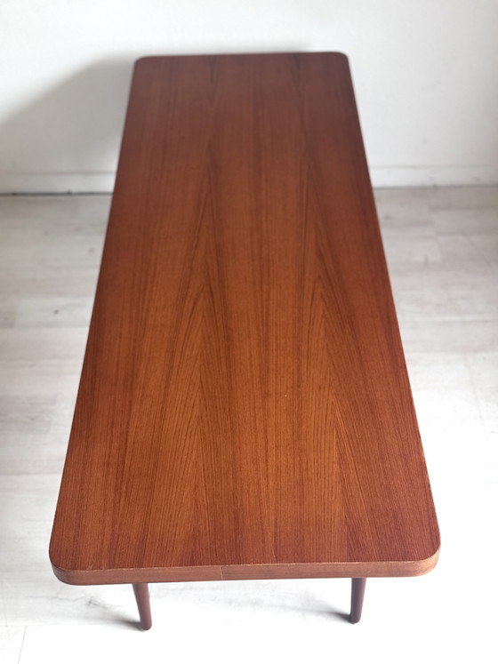 Vintage Teak Coffee Table 1960s – Wood (photo 7 of 9)