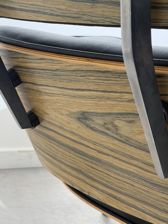 Eames Lounge Chair & Ottoman Replika – Palisander-Finish – Sessel (photo 9 of 10)