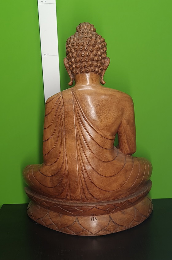 Image 1 of Sehr schöne Buddha-Statue Holz