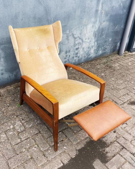 Vintage 1950er Ohrensessel