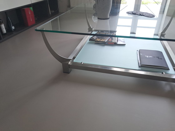 Image 1 of Mesa de centro de cristal