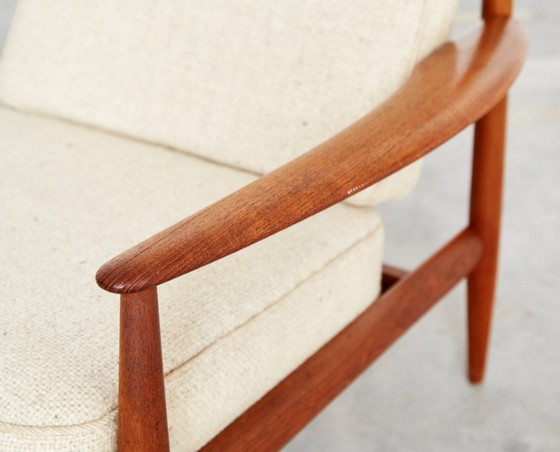 Mid-Century FD118 Teak Easy Chair by Grete Jalk for France & Søn – Armchairs, Wood (photo 10 of 16)