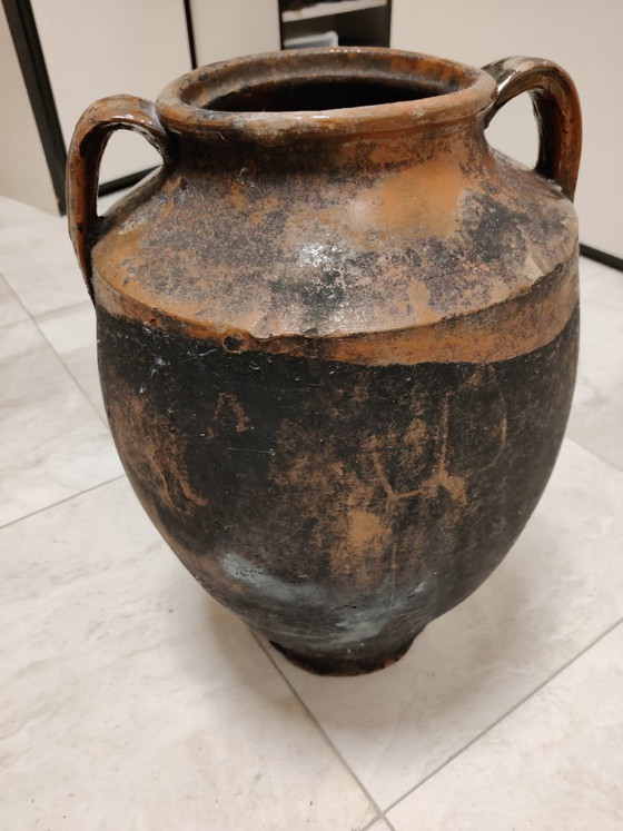 3 vasi in terracotta di una splendida serie – Oggetti decorativi, Ceramic (photo 5 of 16)