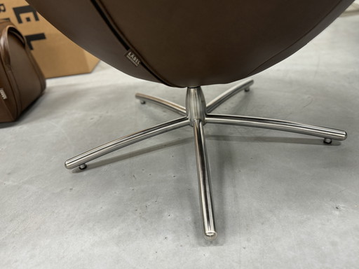 Label Vandenberg Hidde Armchair Bovino dark Brown