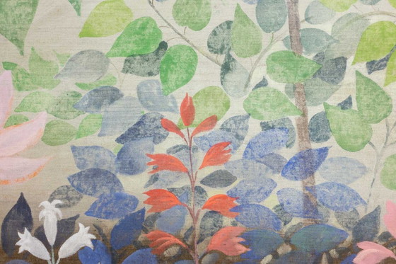 Image 1 of Groot acrylschilderij op linnen canvas. Hedendaags werk.