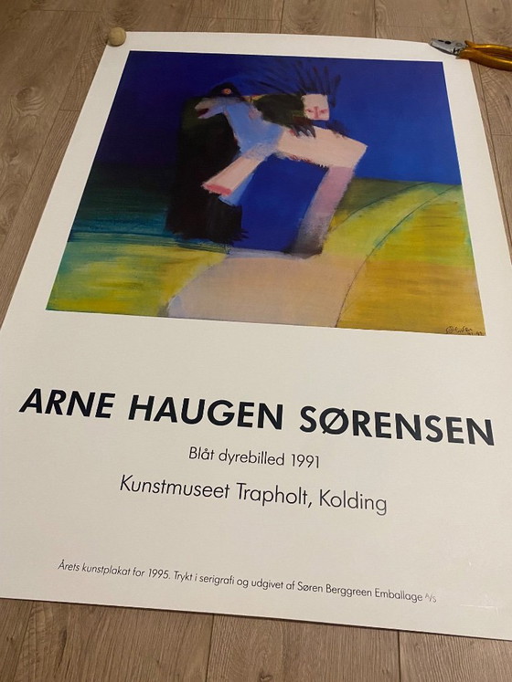 Image 1 of Artiste danois Arne Haugen Sørensen 100 x 70