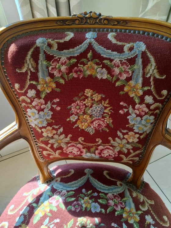 Image 1 of 2 chaises Louis XV