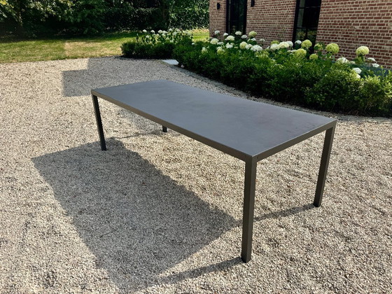 B&B Italia Progetto 1 (The Table), Dining tables, Glass, Aluminium, Black (photo 3 of 5)