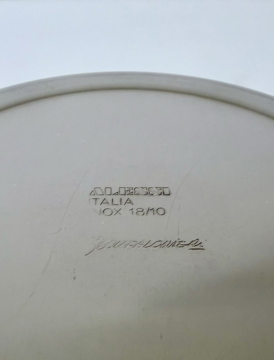 Alessi Schaal “Maya” van Giulio Confalonieri – Schalen, rvs (photo 4 of 5)