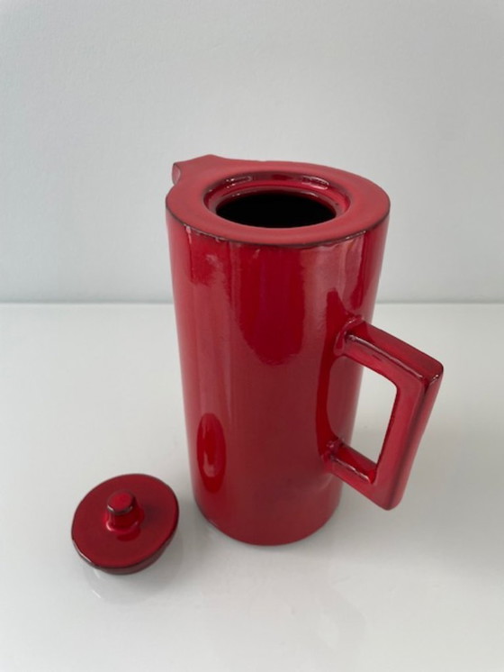 Image 1 of 14-piece Vintage Dutch design Hofra coffee set H. Wagner