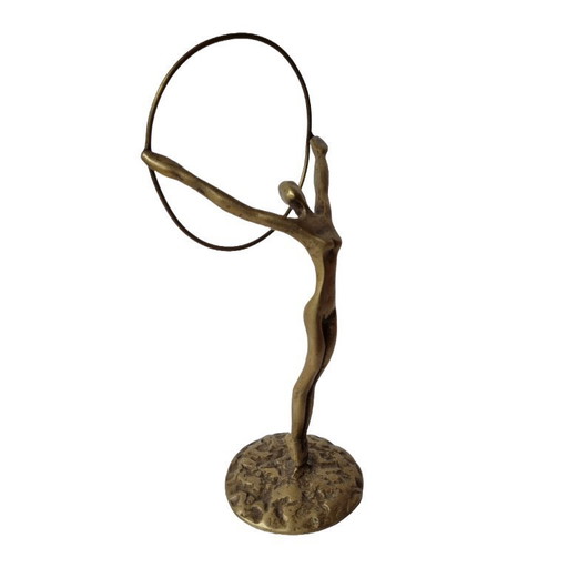 Vintage Bronze Ballerina