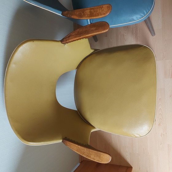 Image 1 of Ensemble de 2 fauteuils Thonet, modèle 6522, Oswald Haerdtl, vintage années 1950