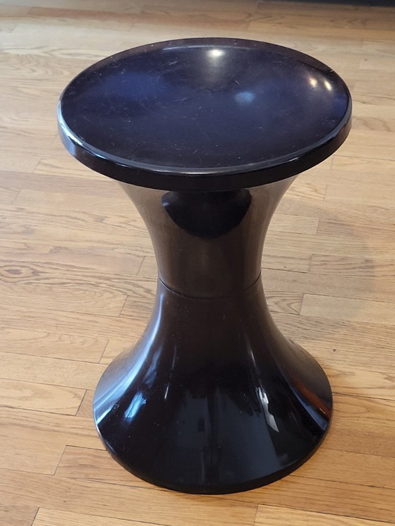 Image 1 of Tisch und Hocker Set "Tam Tam " Stamp Nurieux von Henry Massonnet Frankreich 1970