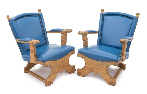 Dos sillones flamencos