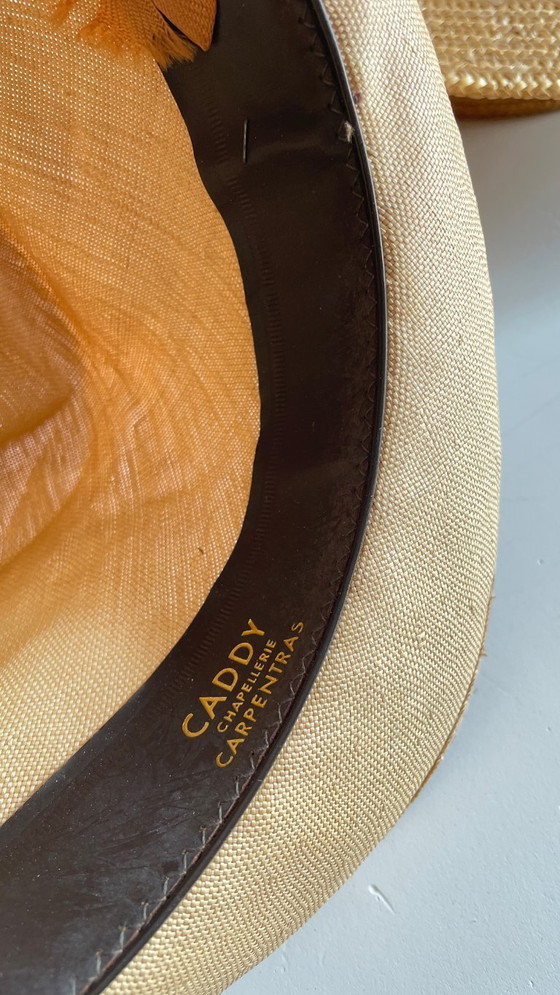 Image 1 of Déco CHAPEAUX de Paille Vintage