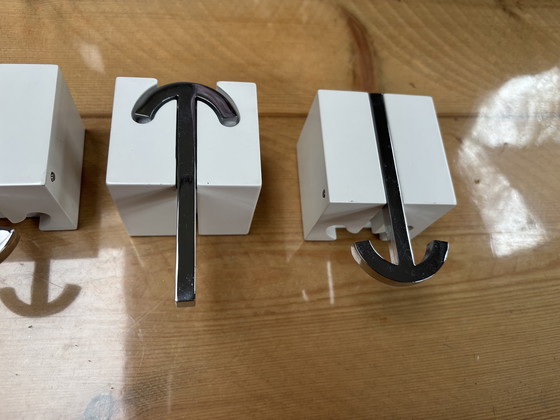 Image 1 of 5 x Pieper Concept Wandhaken, Kleiderhaken, Ancora weiße Garderobe