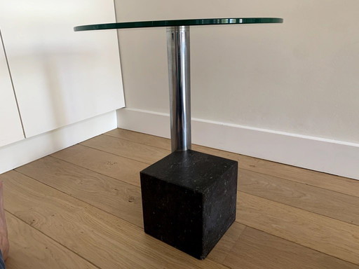 Deux tables d'appoint Metaform HK-2 originales - design Hank Kwint