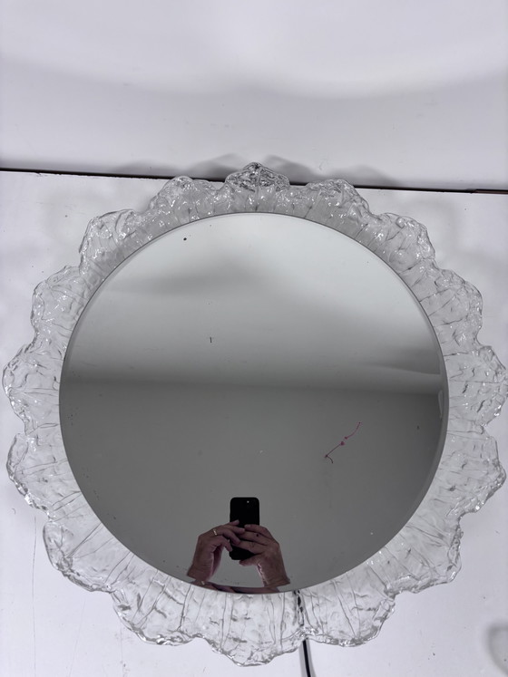 Miroir mural vintage avec éclairage | Plexiglas années 1960 | 70 – Schöninger (photo 9 of 15)
