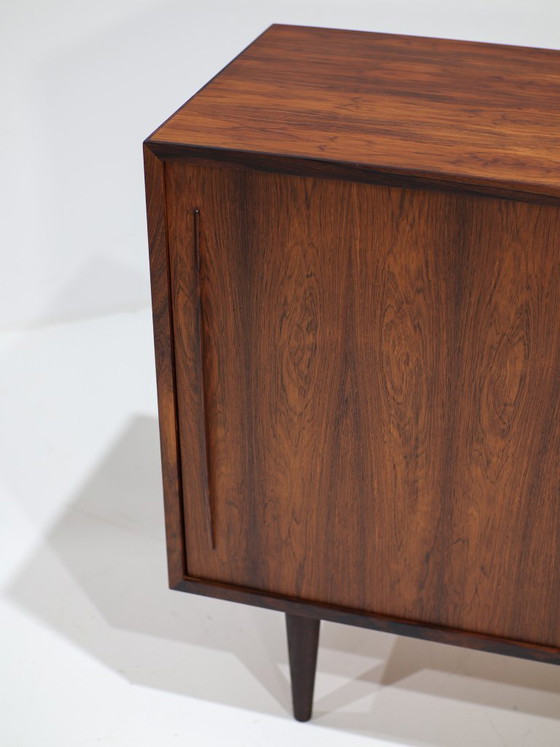 Buffet bas en palissandre vintage danois années 60, Bois, Marron, Mid Century Modern (photo 8 sur 15)