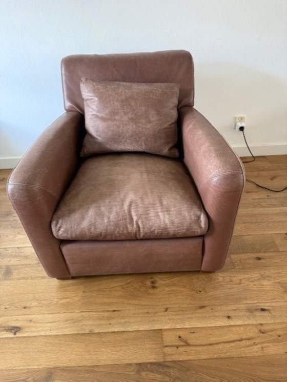 Image 1 of Poltrona Marconi Saddle in pelle